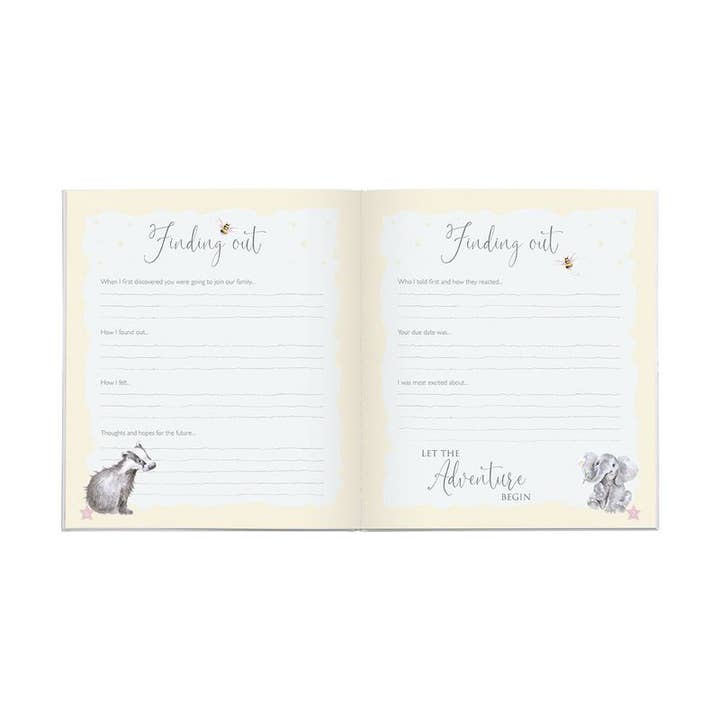 Wrendale Designs - Wholesale Memory Book - Kids & Baby - Baby Record Book2