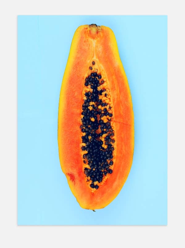 Affiche papaye pour la vente par Ouéso