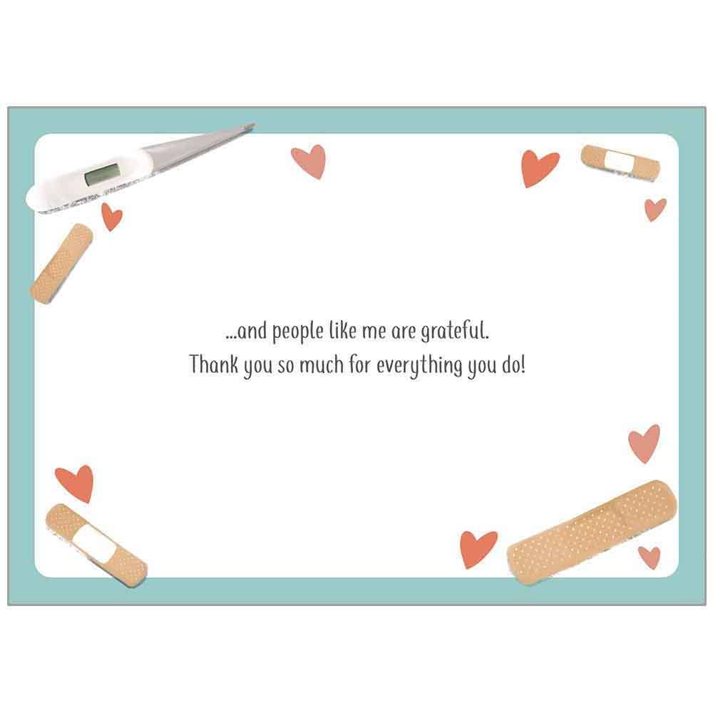 Legacy - Vente Cartes de remerciements - Les infirmières font la différence - Carte de remerciement pour infirmière1