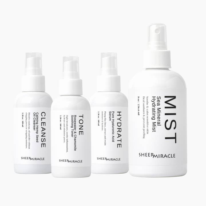 Sheer Miracle - Wholesale Facial Serum/Concentrate - Hydrate Pure Hyaluronic Acid Serum - Vegan, Cruelty Free