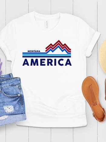 Good Vibes COLORADO Crew Neck Tee | Faire.com