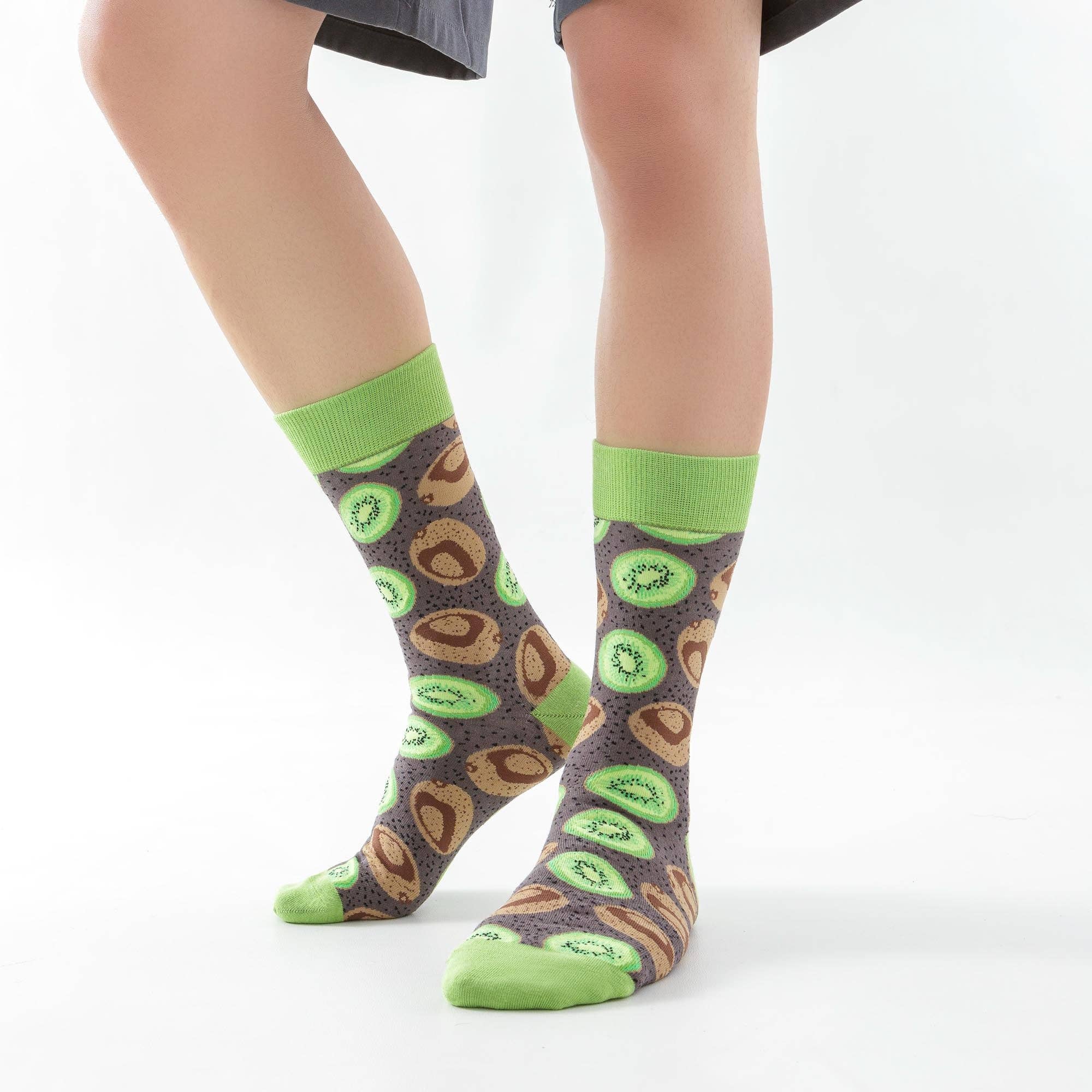 Marc JoJo - Venta al por mayor Calcetines - Unisex - Calcetines "Kiwi Fresco"2