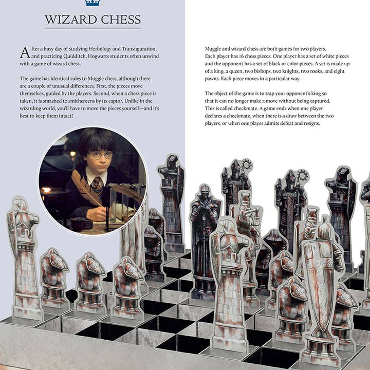 Insight Editions - #1 Pop Culture Publisher - Wholesale Board Game - Harry Potter: The Pop-Up Wizard Chess Set - SALE!5