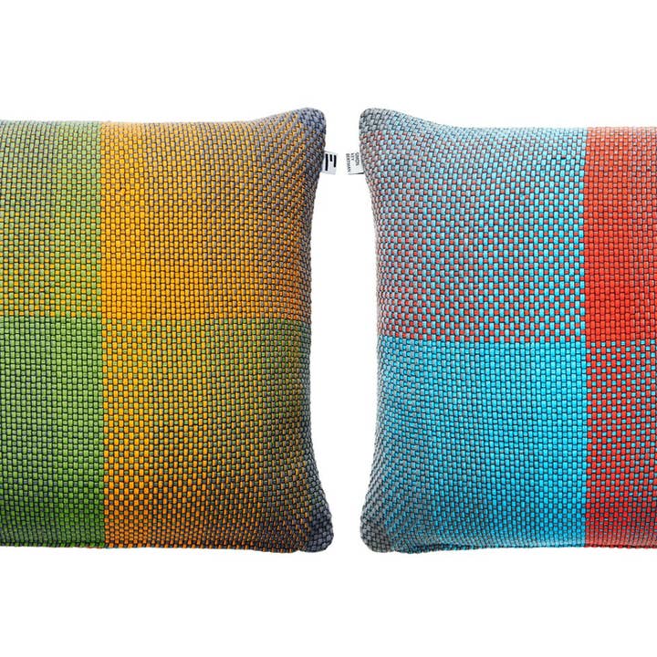 Fodera per cuscino gigante con doppia sfumatura a due colori per la vendita all'ingrosso da parte di Simon Key Bertman