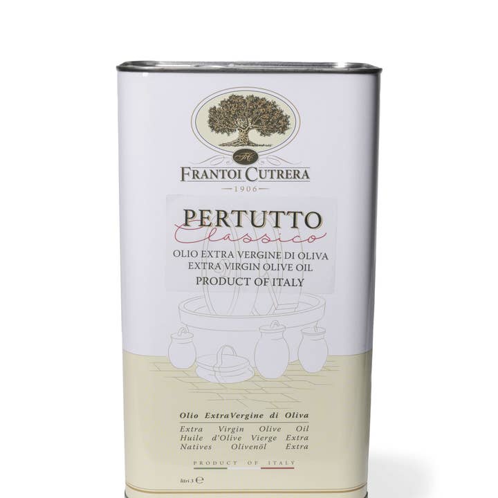 Frantoi Cutrera - Wholesale Olive Oil - Pertutto - Extra Virgin Olive Oil - Tin1