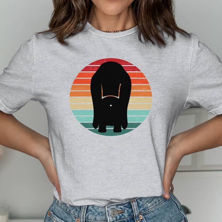 Funny Bassett Hound Dog Butt T-Shirt for wholesale by Peaches Mommy
