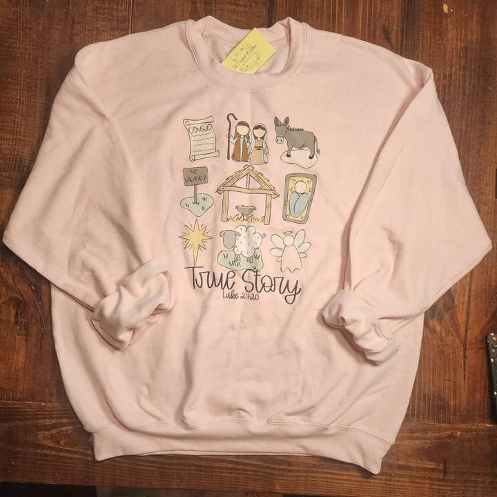 Ægte historie sweatshirt for engroshandel hos The Jasper Boutique