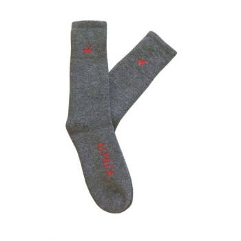 Trippy Tie Dye Outdoor Alpaca Socks in Cool Vibes, Size Large | Warrior Alpaca Socks