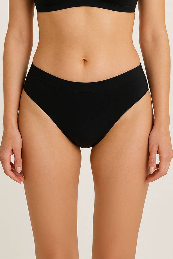 Laser Cut Seamless Thong - 6 Color Pack-90078-THG-6-C01 for wholesale on Faire8