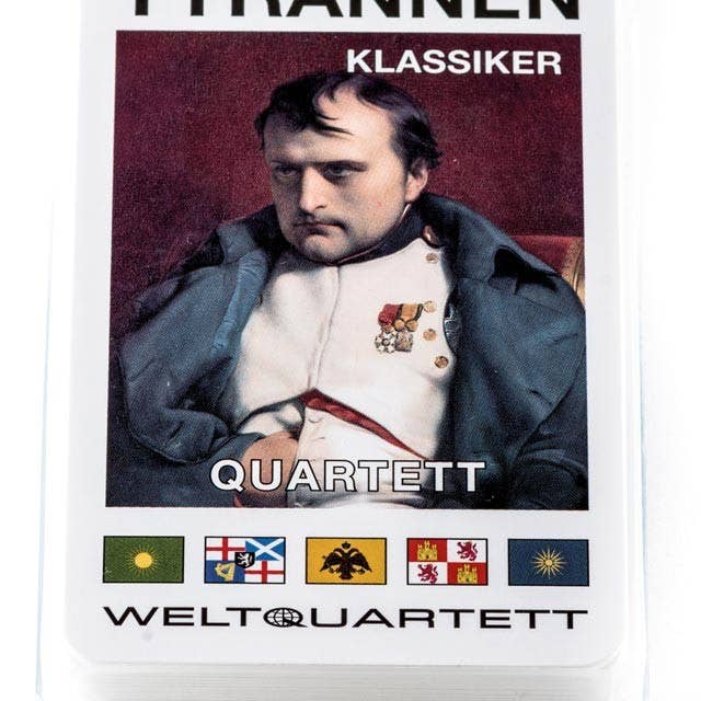 Quartett "Tyrannen Klassiker" für den Großhandel von Familie von Quast