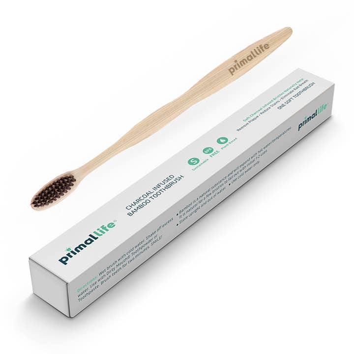 Charcoal Infused Bamboo Toothbrush and other Purchase Wholesale firm toothbrushes. Free Returns & Net 60 Terms on Faire trending on Faire.