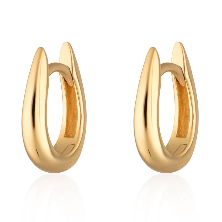 Claw Huggie Earrings for wholesale by Scream Pretty - Recycled Sterling Silver Jewellery