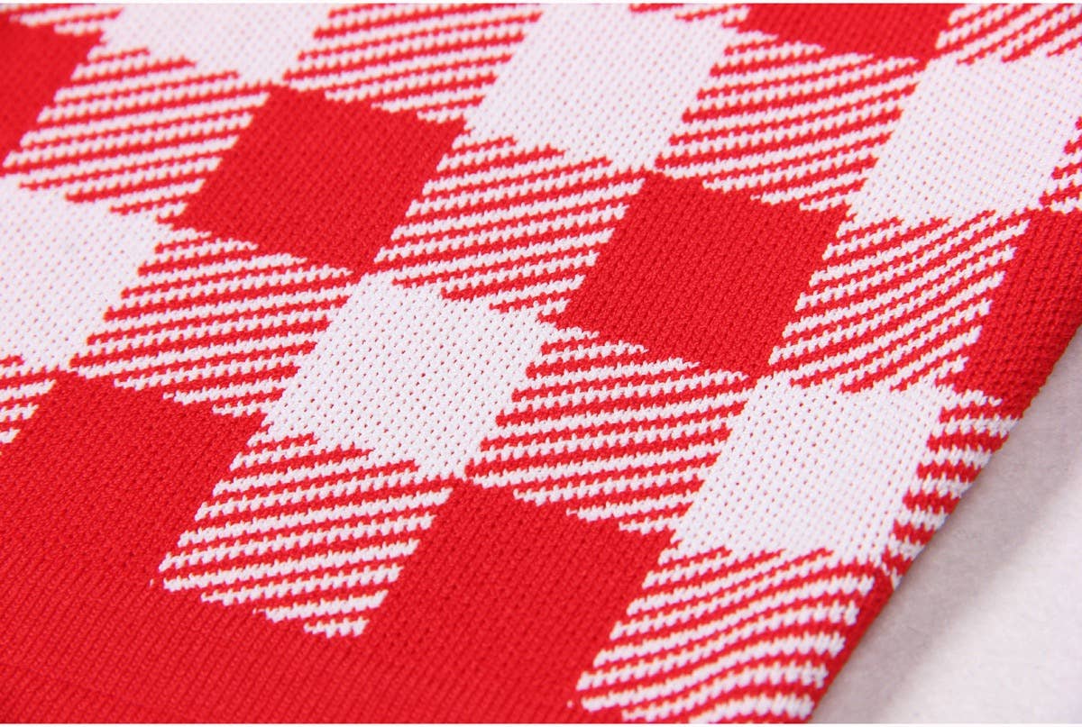 Productseeker - Wholesale Cardigan - Women's - JK071 Chic Plaid Cardigan Jacket - Autumn Essential12