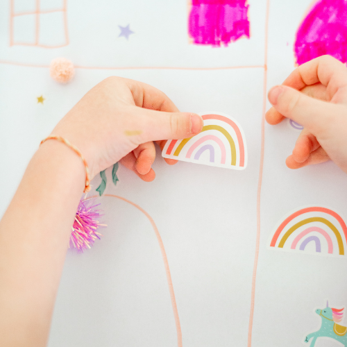 MagicPlaybook - Wholesale Sticker - Kids & Baby - Unicorn Washi Stickers -Over 200 Magical Decorating Stickers3