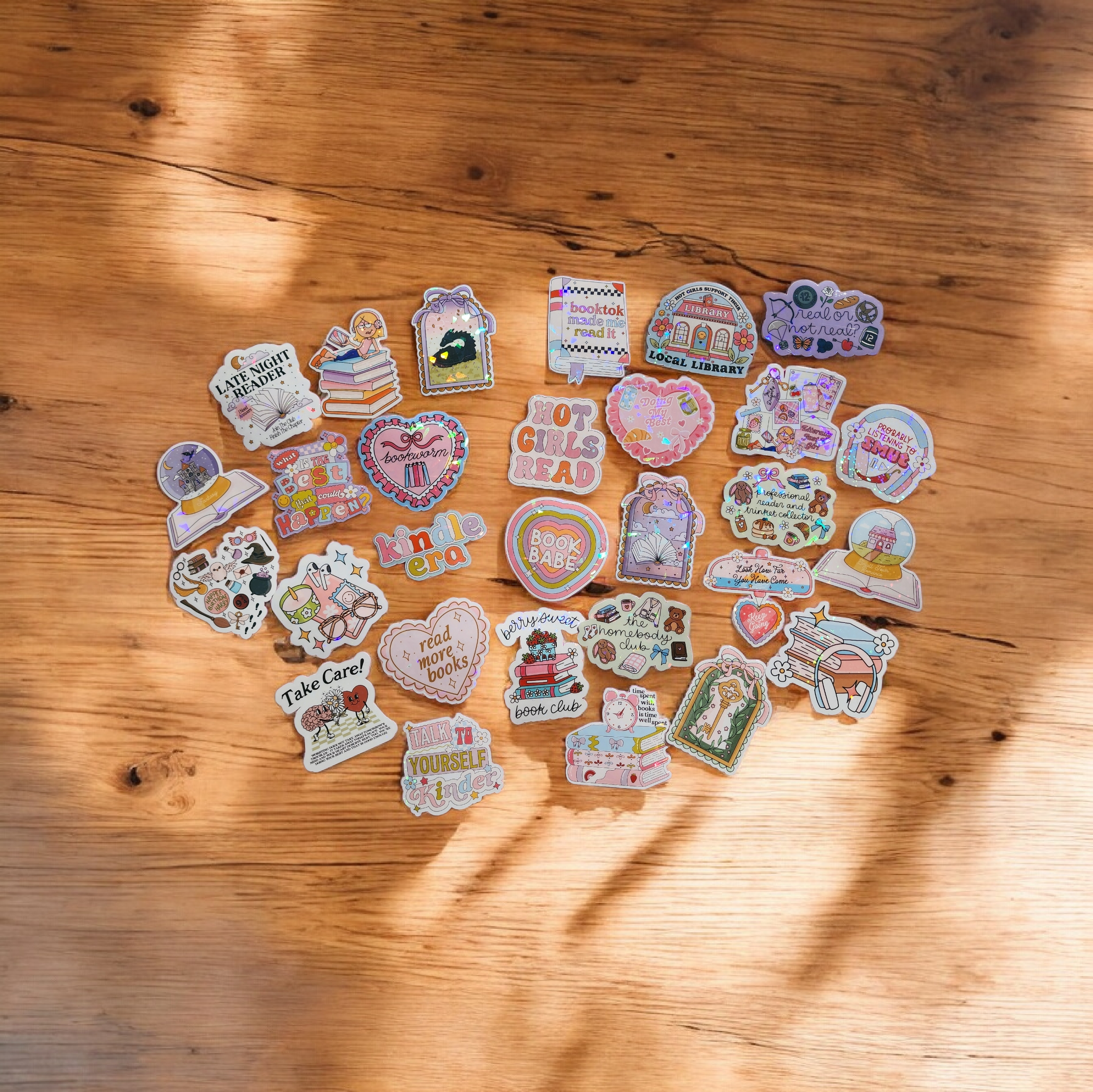 Sun Moon & Stars Co. - Wholesale Sticker - Bookish Stickers| e-reader accessories| stickers3