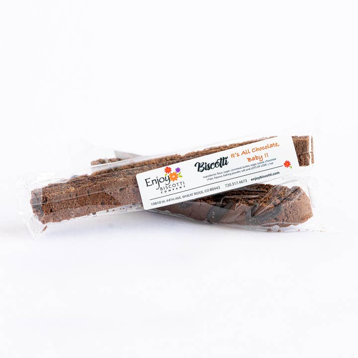 Enjoy Biscotti Company - Wholesale Cookie - Barista Biscotti - 72 biscotti @10% discount