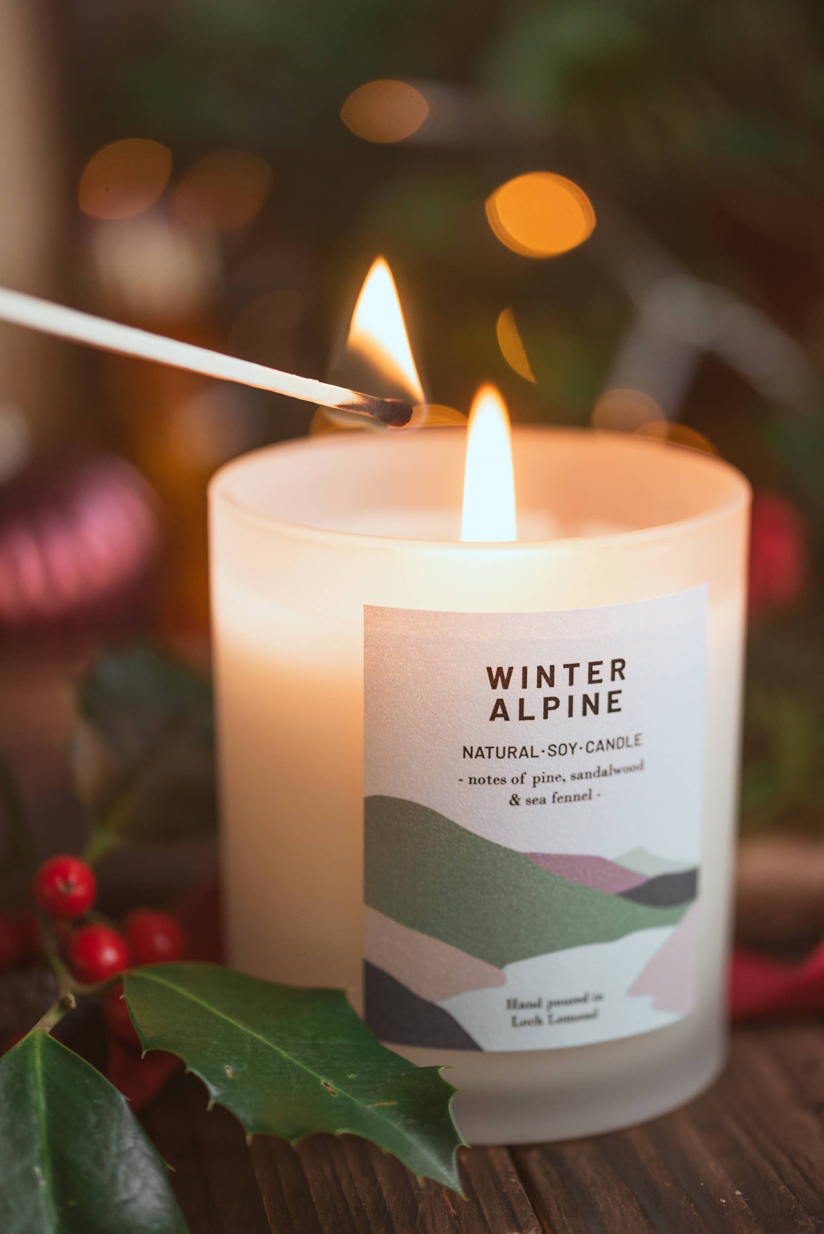 Ocoee House - Vendita all'ingrosso Candela in vasetto - Candela profumata invernale Alpine biologica e vegana | Ocoee House2