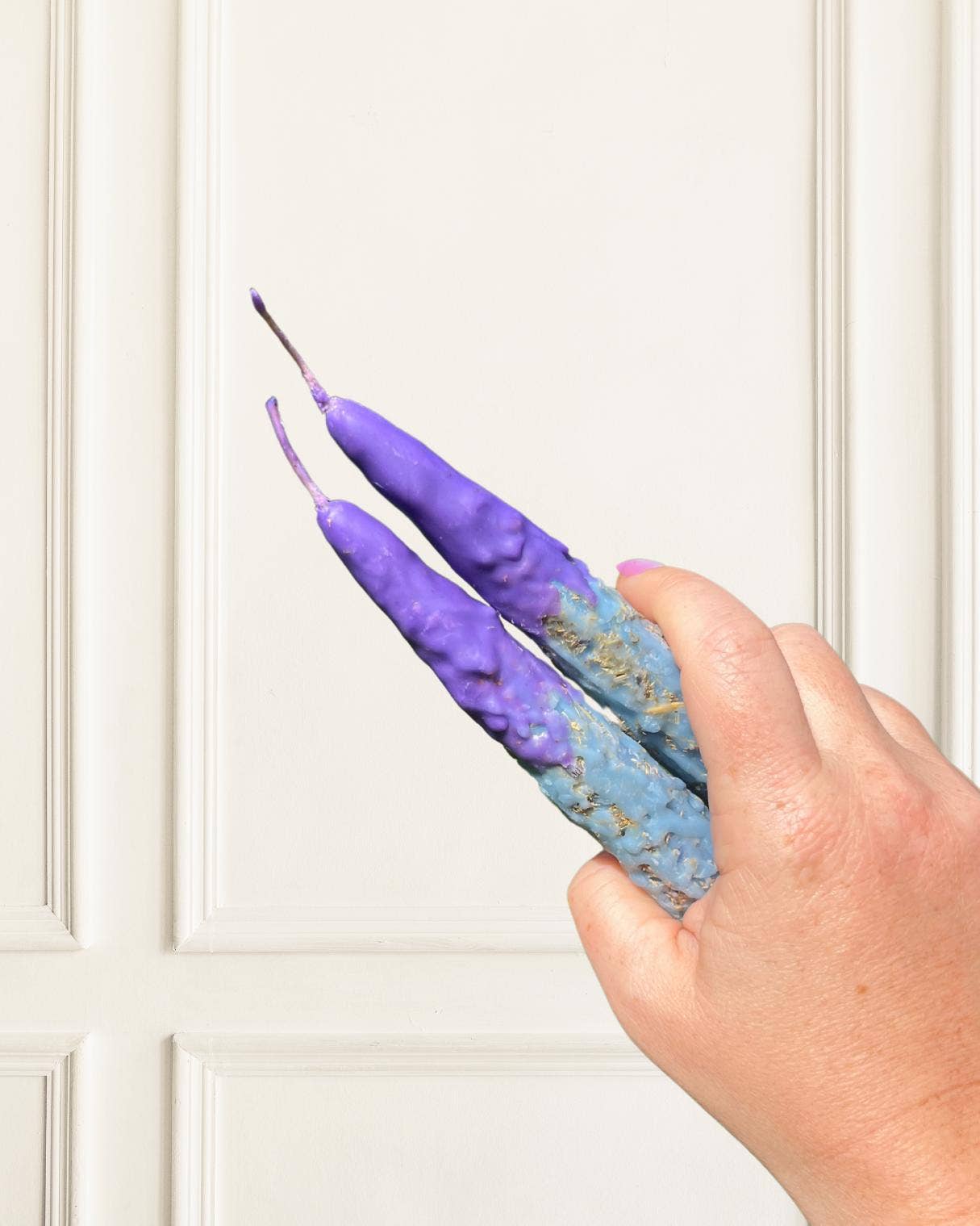 Beauty and the Moon - Wholesale Tapered Candle/Candlestick - Serenity Candle | Anointed Ritual Candle | Dressed Candle5