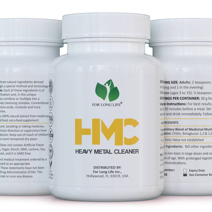 FOR LONG LIFE inc. - Wholesale Oral Supplement/Vitamin - HMC (Heavy Metal Cleanser)1