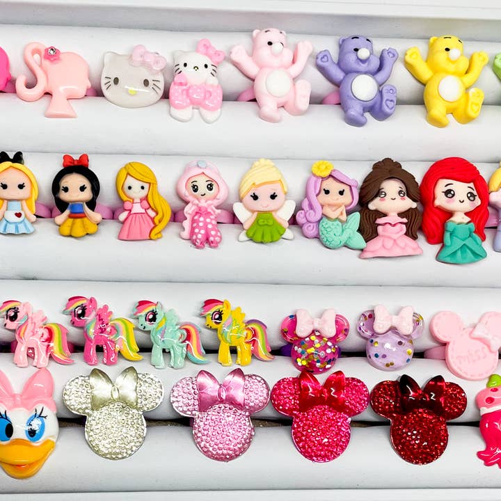 Børneringe - Pigestilarter for engroshandel hos Shantiques Mini Creations