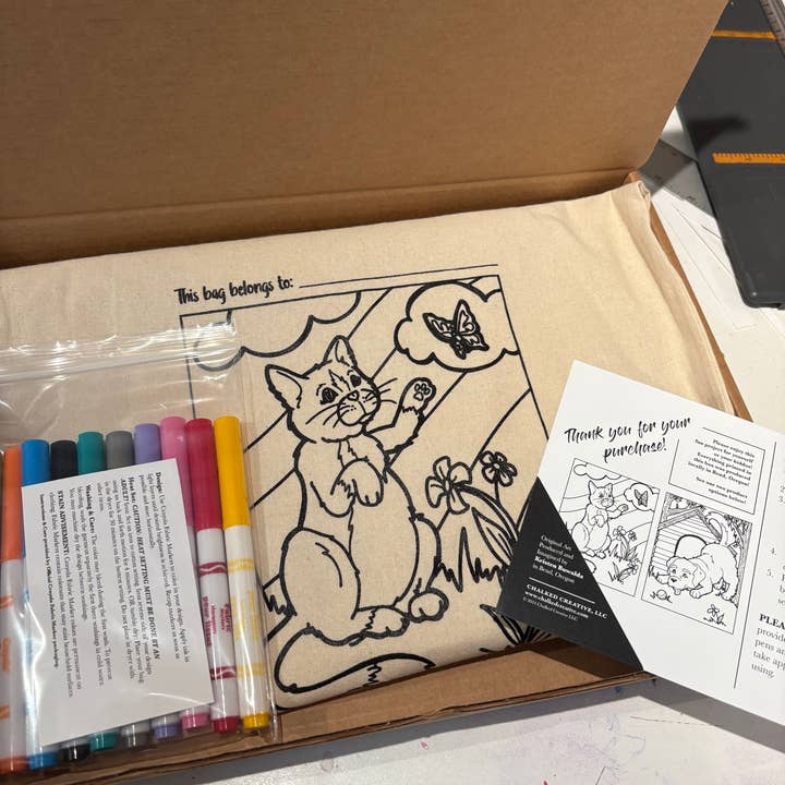 Chalked Creative - Wholesale Tote Bag - Kids - Kids' Tote Bag Kit