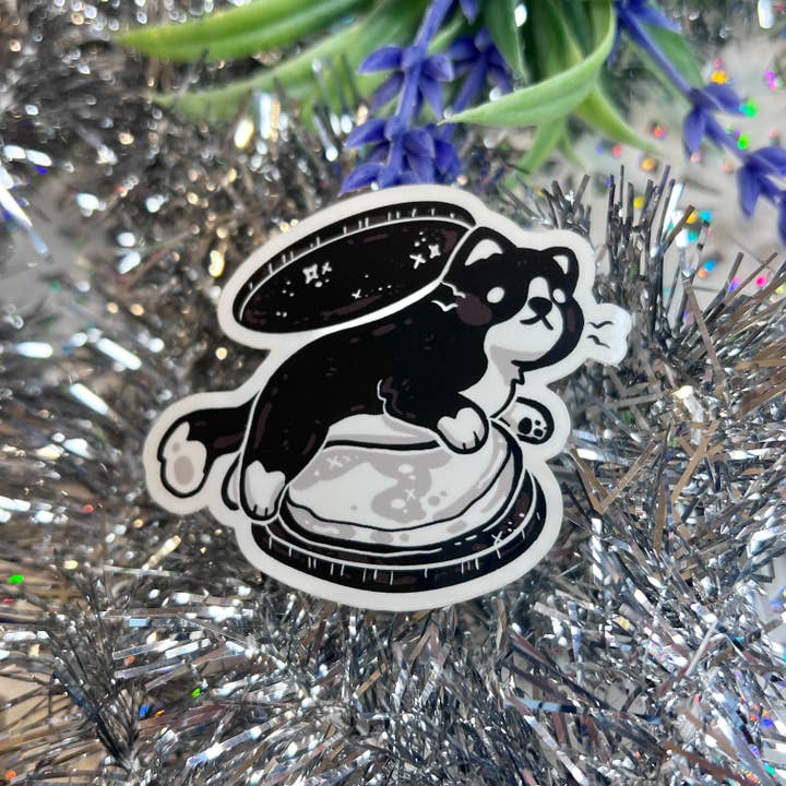 Woolblossom - Wholesale Sticker - Cookies n Cream Cat ~ Sticker