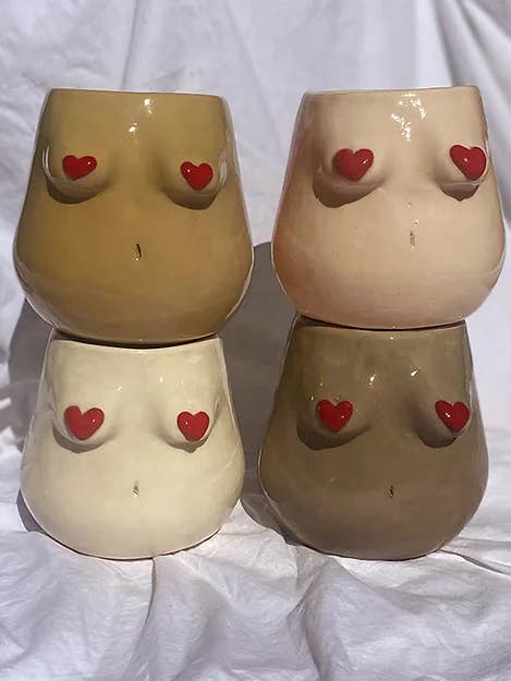 Maceta Olympe Hearts para venta al por mayor de Vivas Ceramica