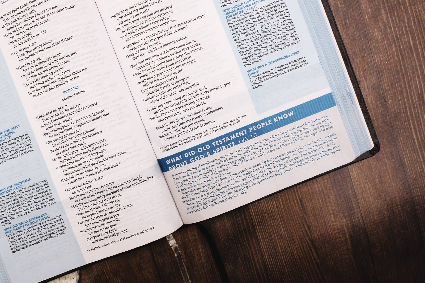 HarperCollins Christian Publishing - Wholesale Reference - NIV Quest Study Bible, Large Print, Bonded Leather, Black8