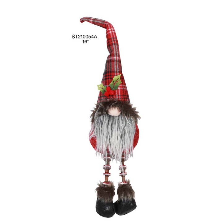 Festive Gnome Figurine- Tabletop Holiday Decor for wholesale by Tellon Investment & Trade