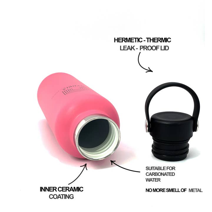 HYDRIA for the planet - Wholesale Water Bottle - HYDRIA for the planet - Ceramic inner thermal flask3