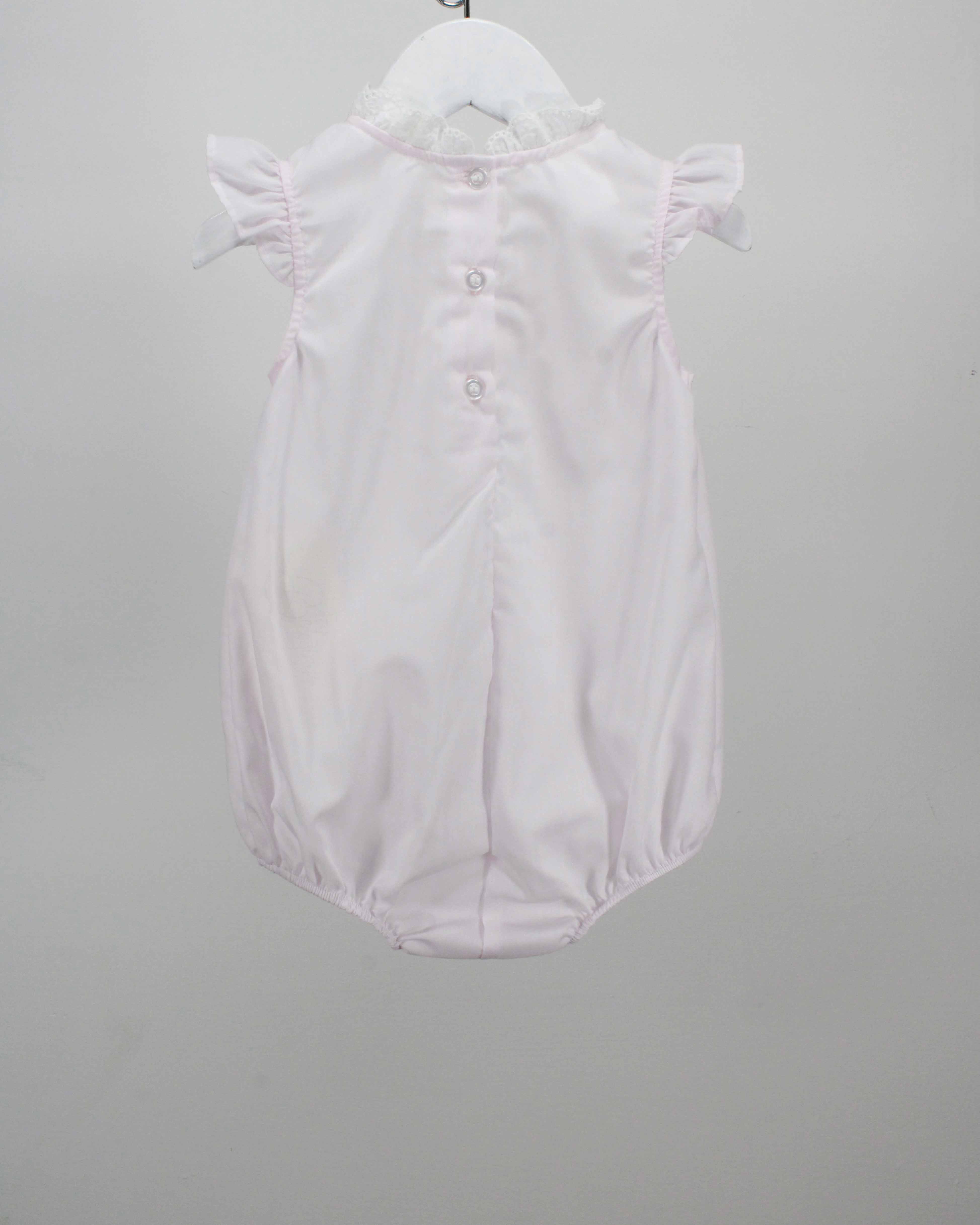 Baby Blessings Clothing - Vente Body (sans pieds) – bébé - Champ de Fleurs Roses Zoe Bulle2