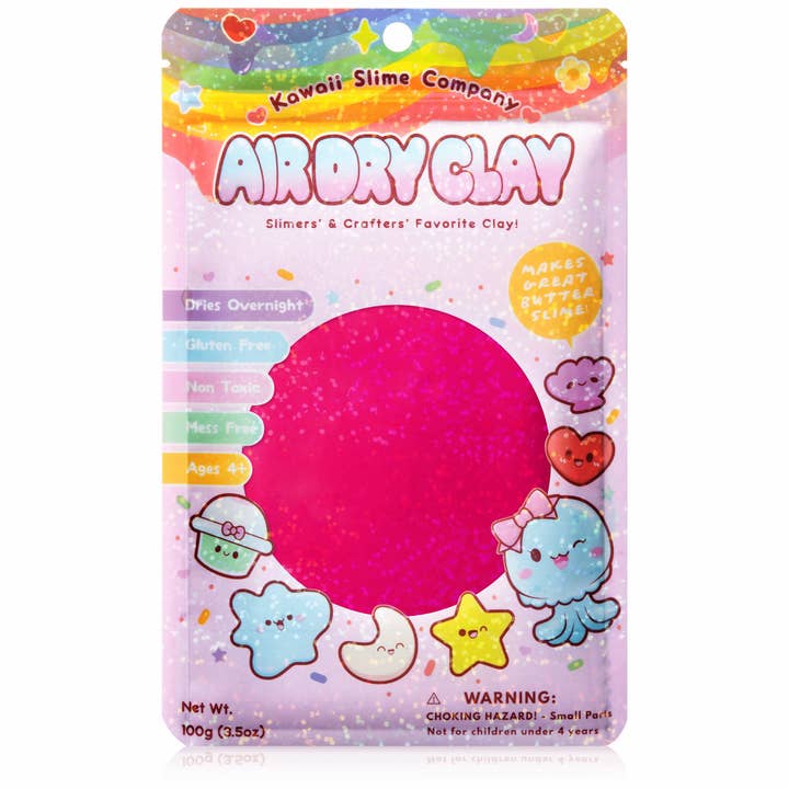 Kawaii Slime Company – wholesale Hantverkstillbehör – Lufttorkande lera 18 färger (12 st/förpackning)29