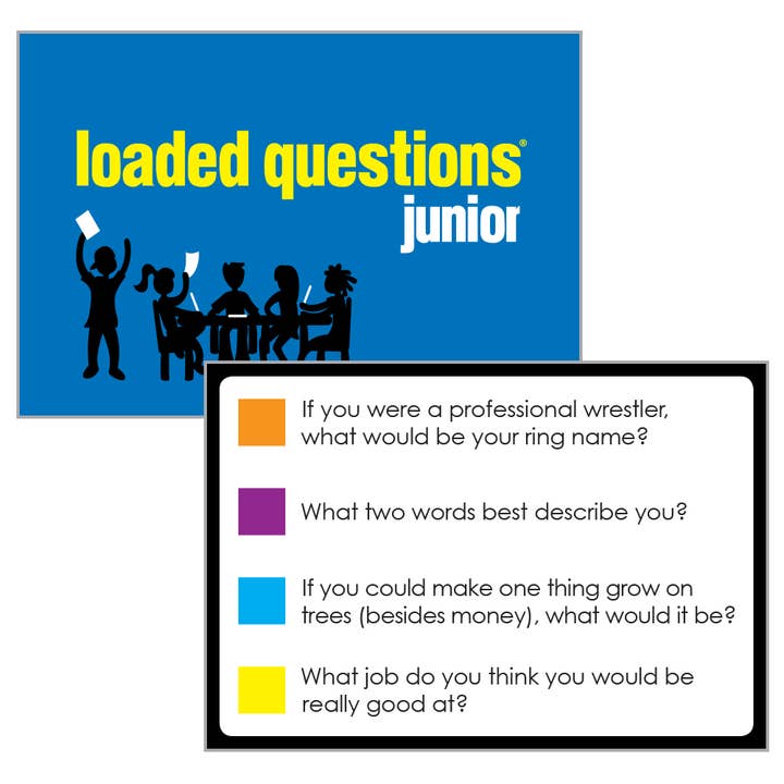 All Things Equal - A Miami Beach Game Company Since 1997 - Wholesale Card Game - Loaded Questions Junior - Card Game