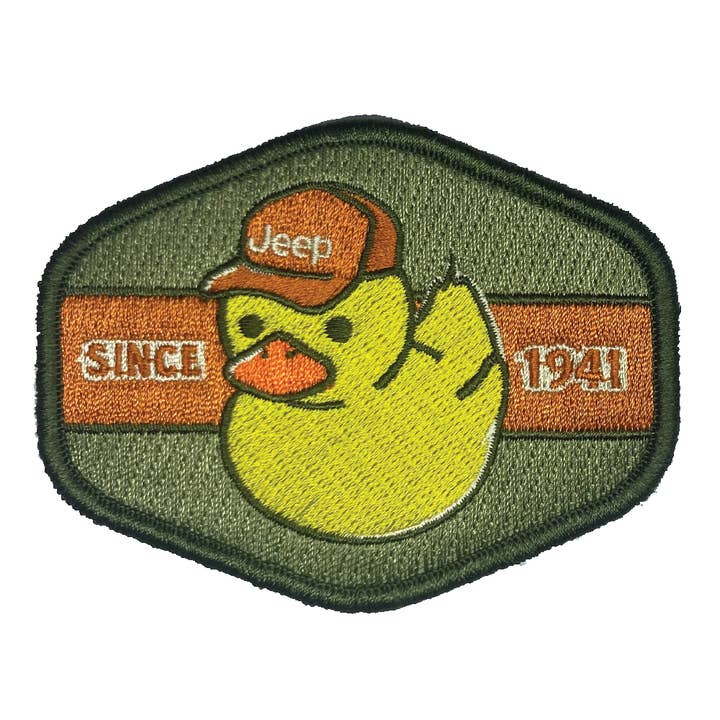 Patch - Jeep Duck Since 1941 for wholesale by Detroit Shirt Co.