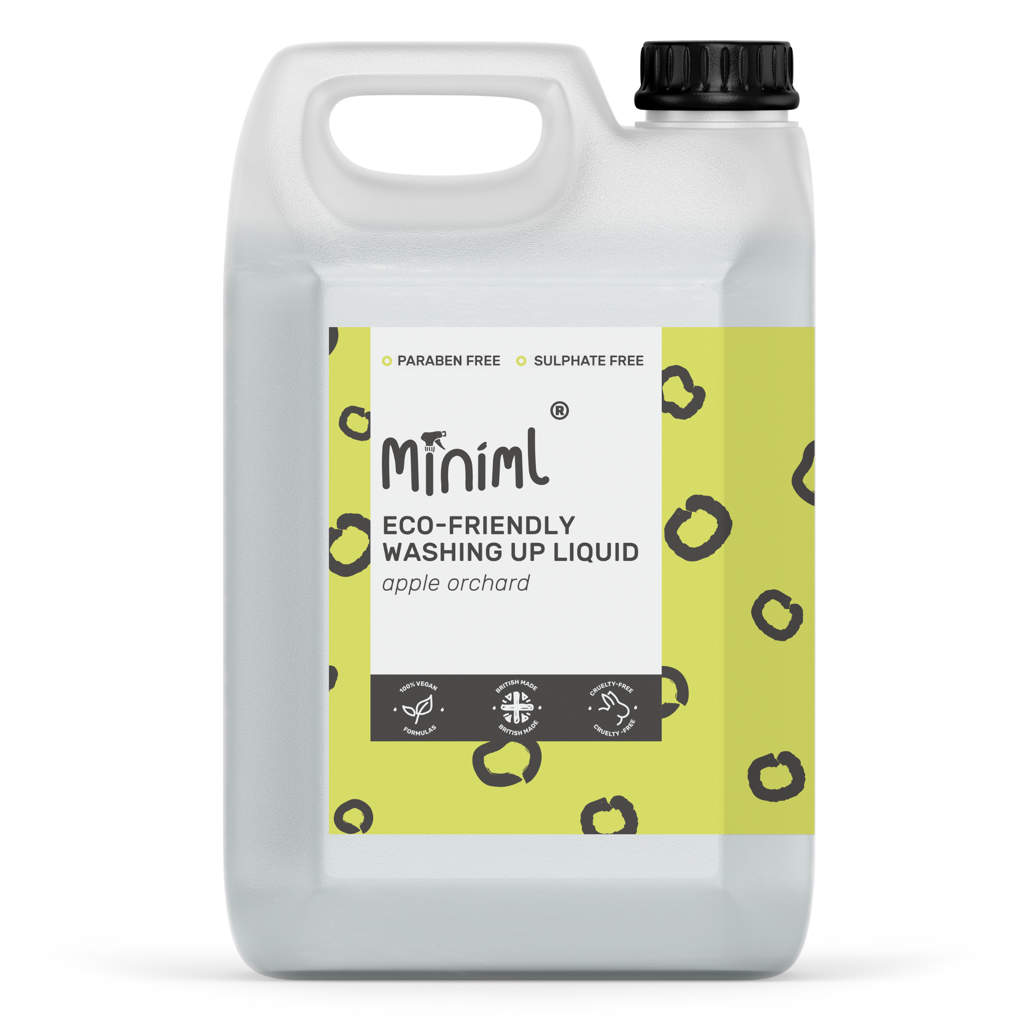 Miniml - Wholesale Dish soap - Washing Up Liquid - Apple - 5L Refill (MIN101)0