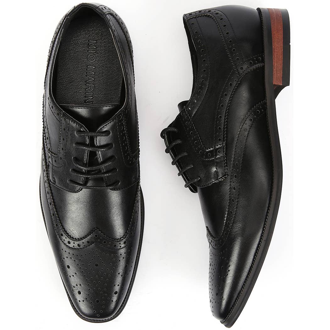 Mio Marino - Wholesale Oxford Shoes - Men's - Oxford Ornate Shoes3