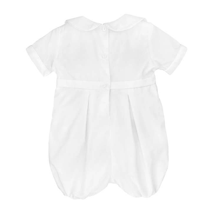 Petit Ami & Zubels - Wholesale Jumpsuit - Baby - Embroidered Cross Christening Romper