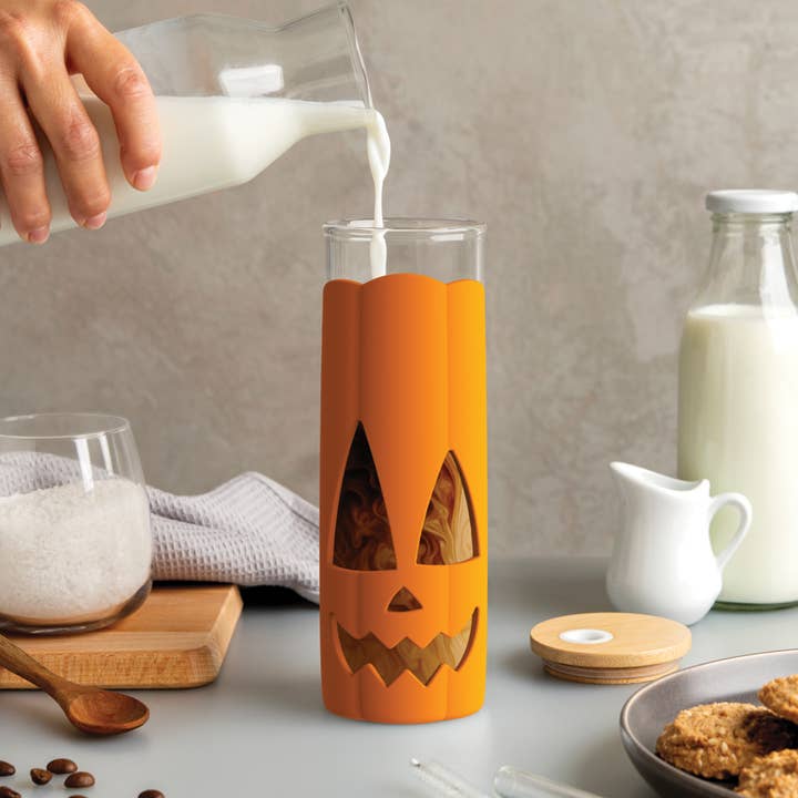 Jack-o-Cup Pumpkin Coffee Tumbler Cup - Halloween Gifts for wholesale by OTOTO