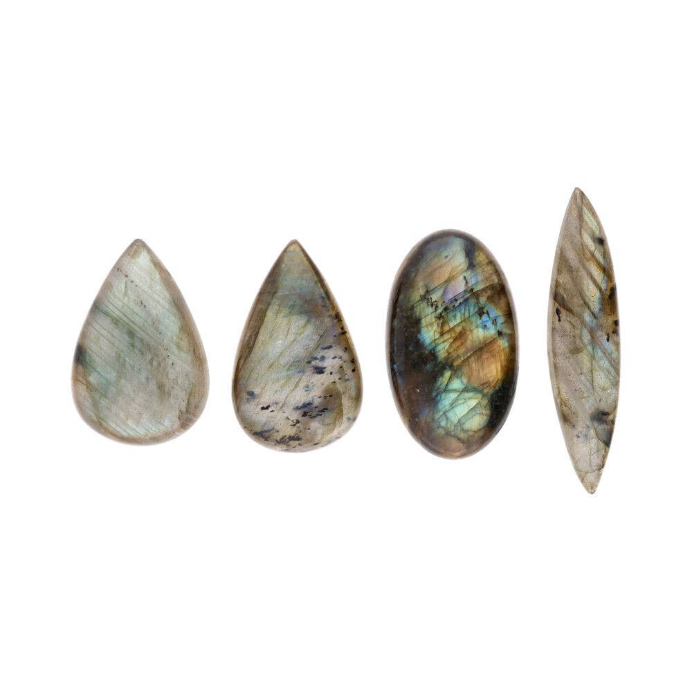 Vives de la Cortada S.L - Wholesale Spiritual Stone/Crystal - A-quality Labradorite cabochon (30 g pack)0