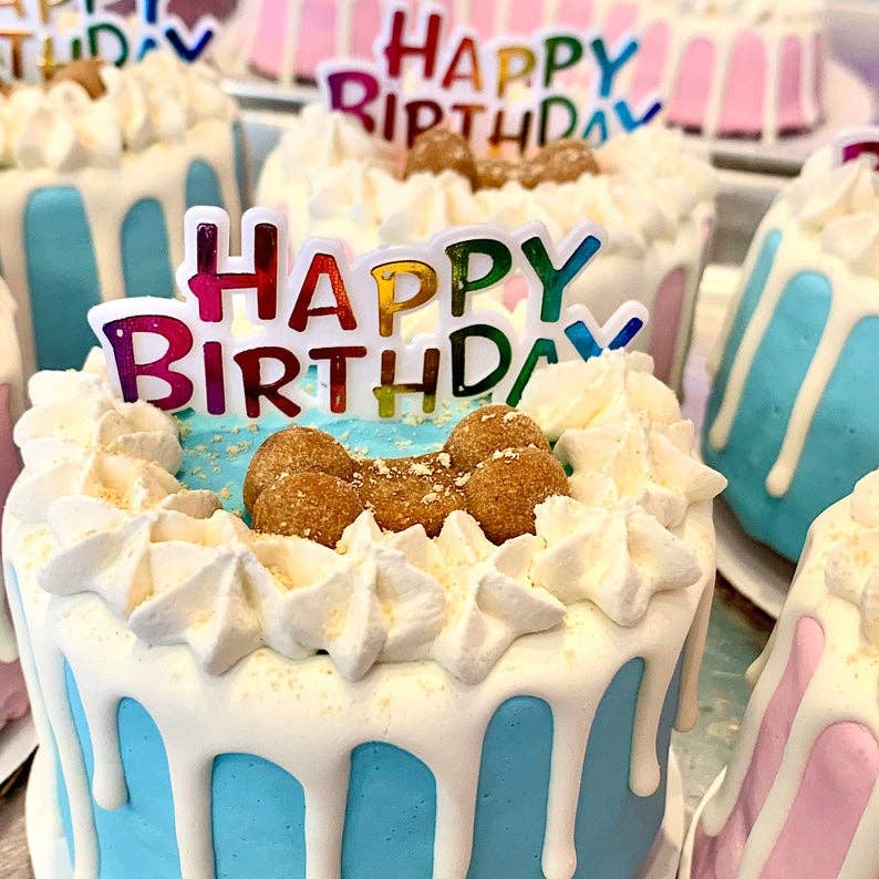 Dog Cake Bakery LLC - Wholesale Pet Treats - Dog - Dog Cake | Dog Birthday Cake | Birthday | Drip Cake | Blue6