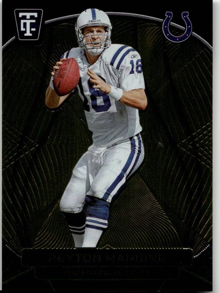 2024 Panini Totally Certified #185 Peyton Manning Specchio Neon Arancione #/399 per la vendita all'ingrosso da parte di Chronic Cards