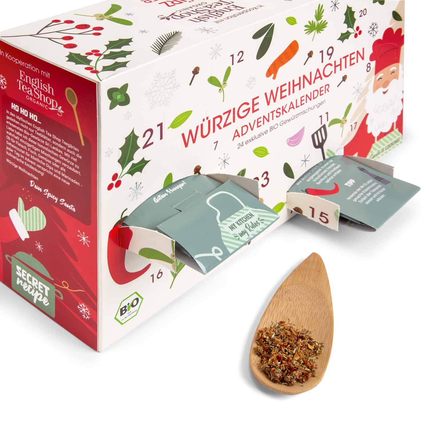 Royal Nature GmbH & Co. KG - Wholesale Advent Calendar - Organic Spice Advent Calendar "Spicy Christmas"1