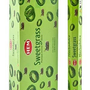 Hem Sweetgrass Incense 120 Sticks for wholesale by GREENROOTS USA LLC