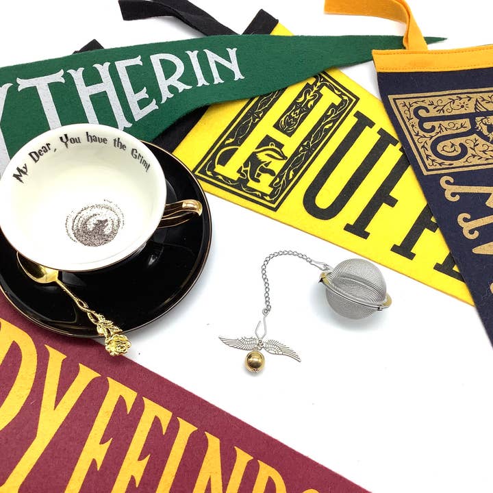All Little Cute Things - Venta al por mayor Colador/infusor - Infusor de bolas de té Harry Potter Golden Snitch, juego de Quidditch