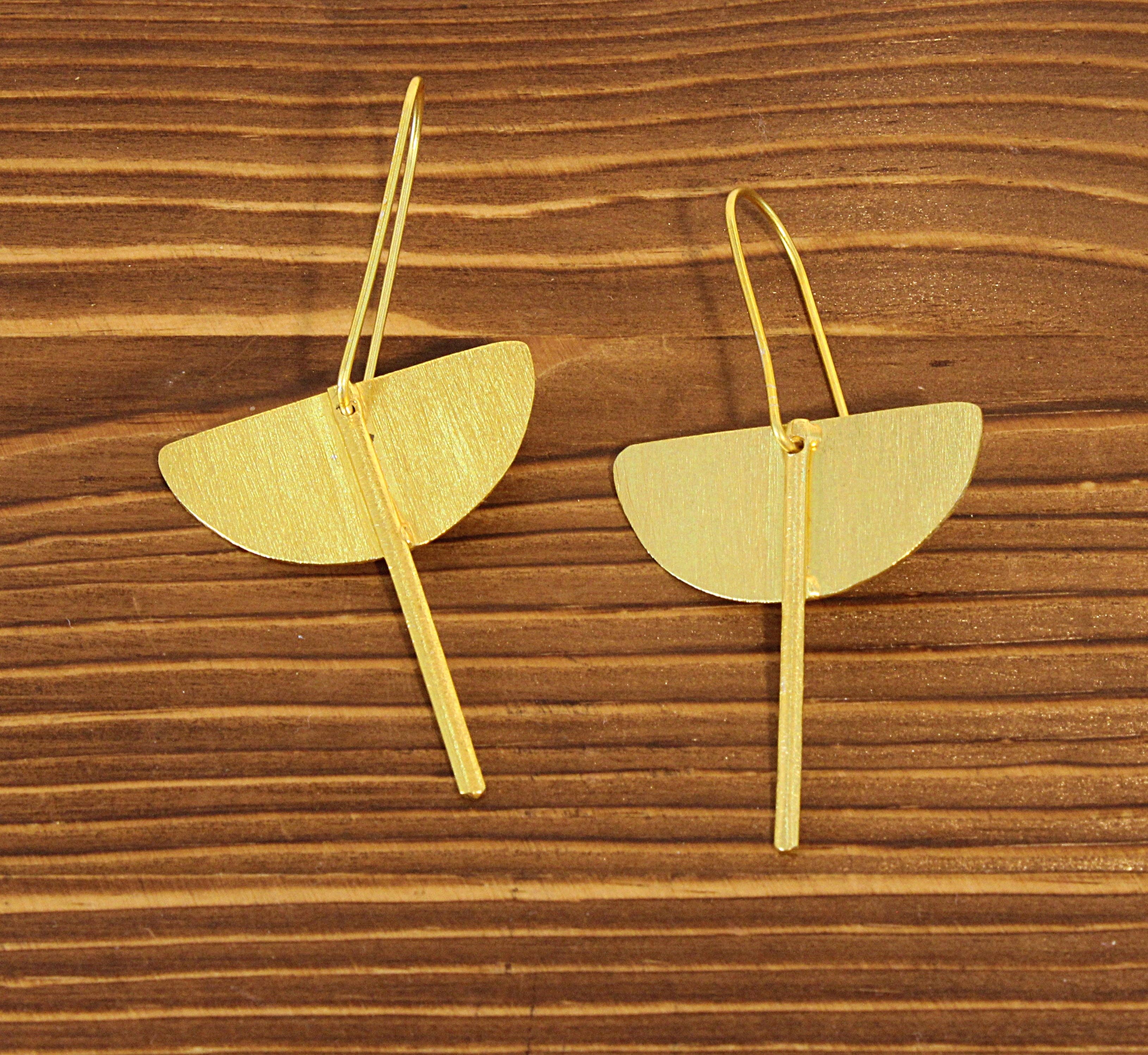 LA MAR - Wholesale Dangle Earrings - MERIDIANA gold-plated earrings4