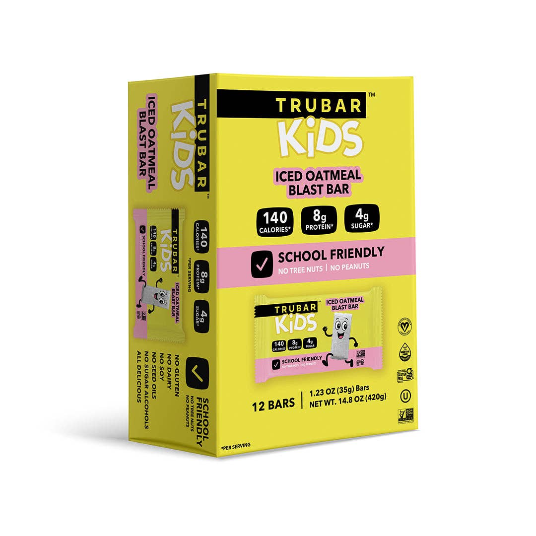 TRUBAR - Wholesale Snack Bar - π§Έ NEW! TRUBAR KiDS - Iced Oatmeal Blast Bar