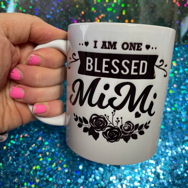 blessed mimi mug for wholesale by Glitz-z