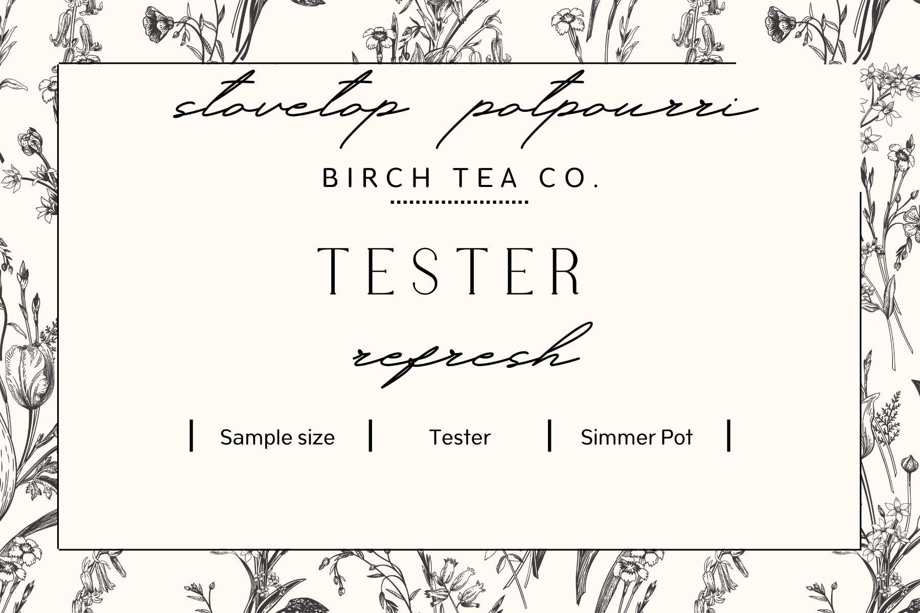 Birch Tea Co. - Wholesale Potpourri - Refresh Potpourri Stovetop Kit nostalgic home fragrance12