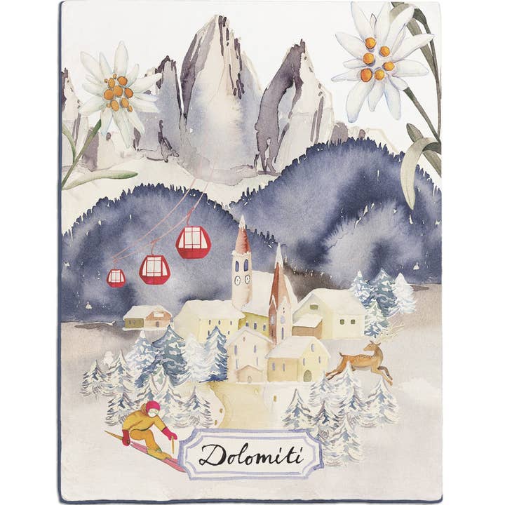 Plaid «Dolomiti», 100% Hecho en Italia para venta al por mayor de The Napking