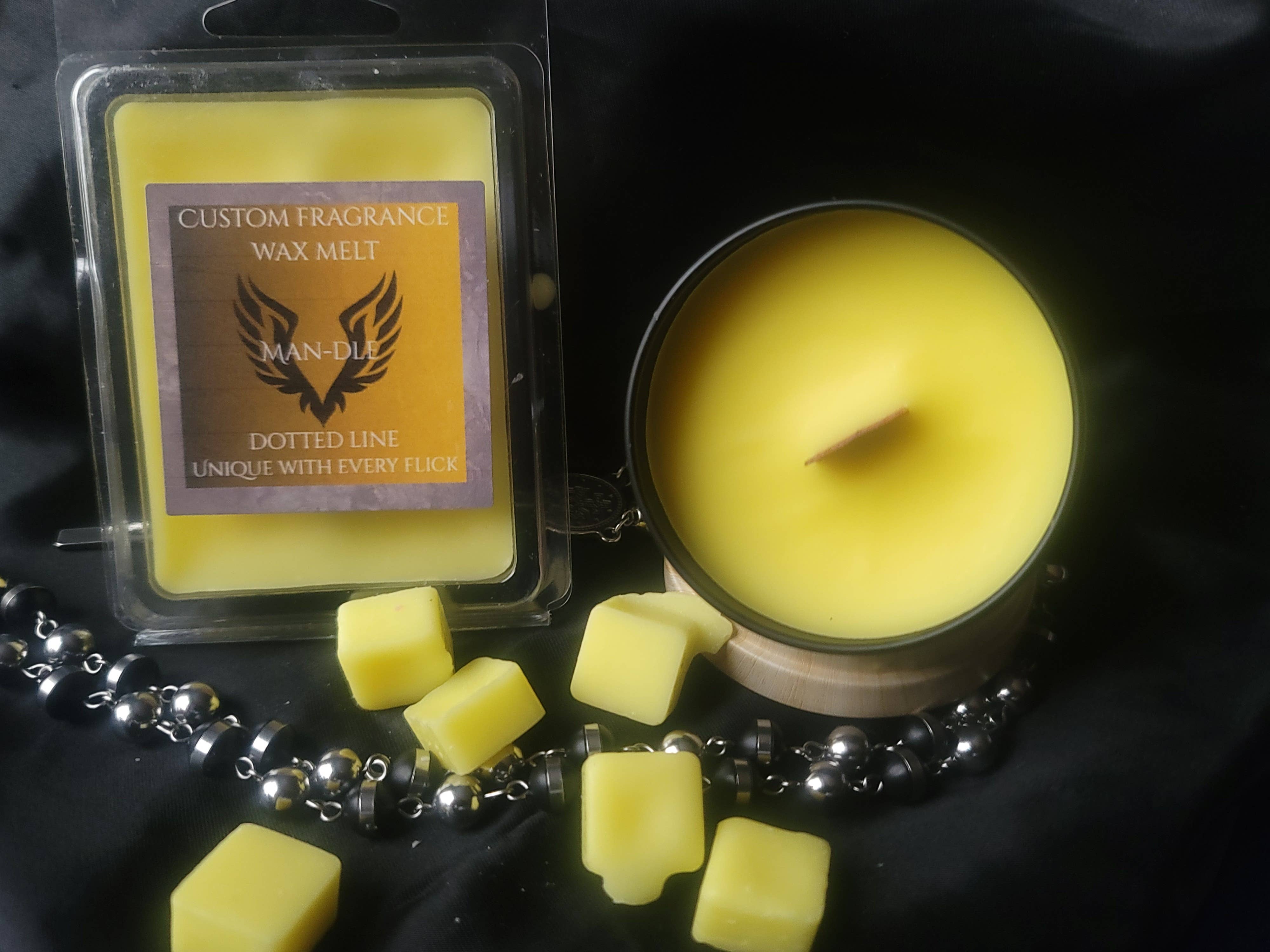 MAN-DLE - Wholesale Jar/Filled Candle - 🕯️ Dotted Line Candle3